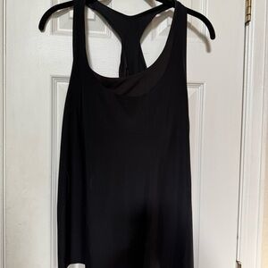 Athleta Black Racerback Tank Top